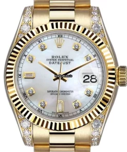 Pleasing Knockoff Rolex Datejust 68278 Automatic Movement Womens Watch