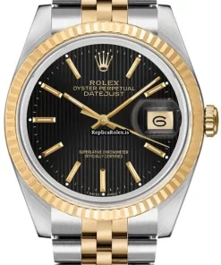 Pleasing Replica Rolex Datejust 16233-tblksj Caliber 3135 Automatic Movement 36mm Steel Case Mens/unisex Watch