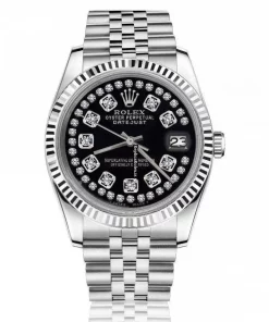 Perfect Replica Rolex Datejust 16030 Automatic Movement 36mm Steel Case Mens/unisex Watch
