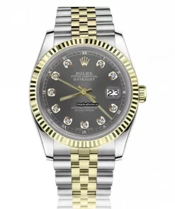 Top Imitation Rolex Lady-datejust 68274 Automatic Movement 31mm Gold/steel Case Womens Watch