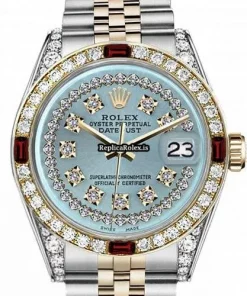 Fabulous Replica Rolex Datejust 16013 Automatic Movement 36mm Gold/steel Case Mens/unisex Watch