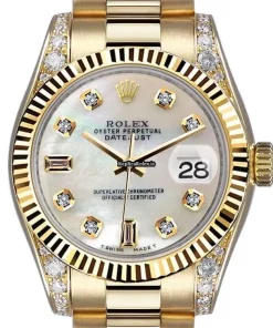 Unique Replica Rolex Lady-datejust 6917 Automatic Movement Womens Watch