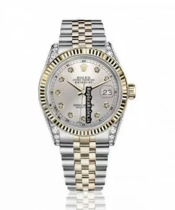 Excellent Copy Rolex Datejust 16013 Automatic Movement 36mm Gold/steel Case Mens/unisex Watch