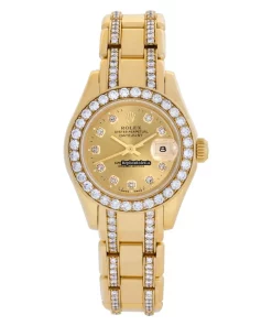 Wonderful Replica Rolex Lady-datejust Pearlmaster 69298 Automatic Movement Womens Watch