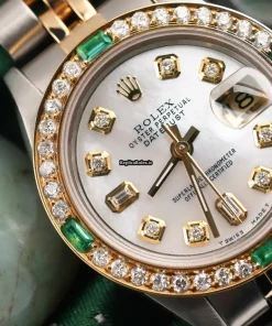 Mind-boggling Replica Rolex Lady-datejust 69173 Automatic Movement 26mm Gold/steel Case Womens Watch