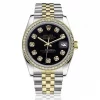 Affordable Copy Rolex Lady-datejust 69173 Automatic Movement 26mm Gold/steel Case Womens Watch