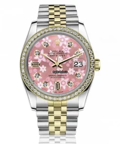 Affordable Replica Rolex Lady-datejust 69173 Automatic Movement 26mm Gold/steel Case Womens Watch