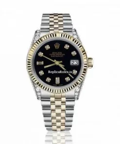 Mind-boggling Replica Rolex Lady-datejust 69173 Automatic Movement 26mm Gold/steel Case Womens Watch