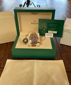 Fine Replica Rolex Gmt-master II 126711chnr Automatic Movement 40x20mm Gold/steel Case Mens/unisex Watch