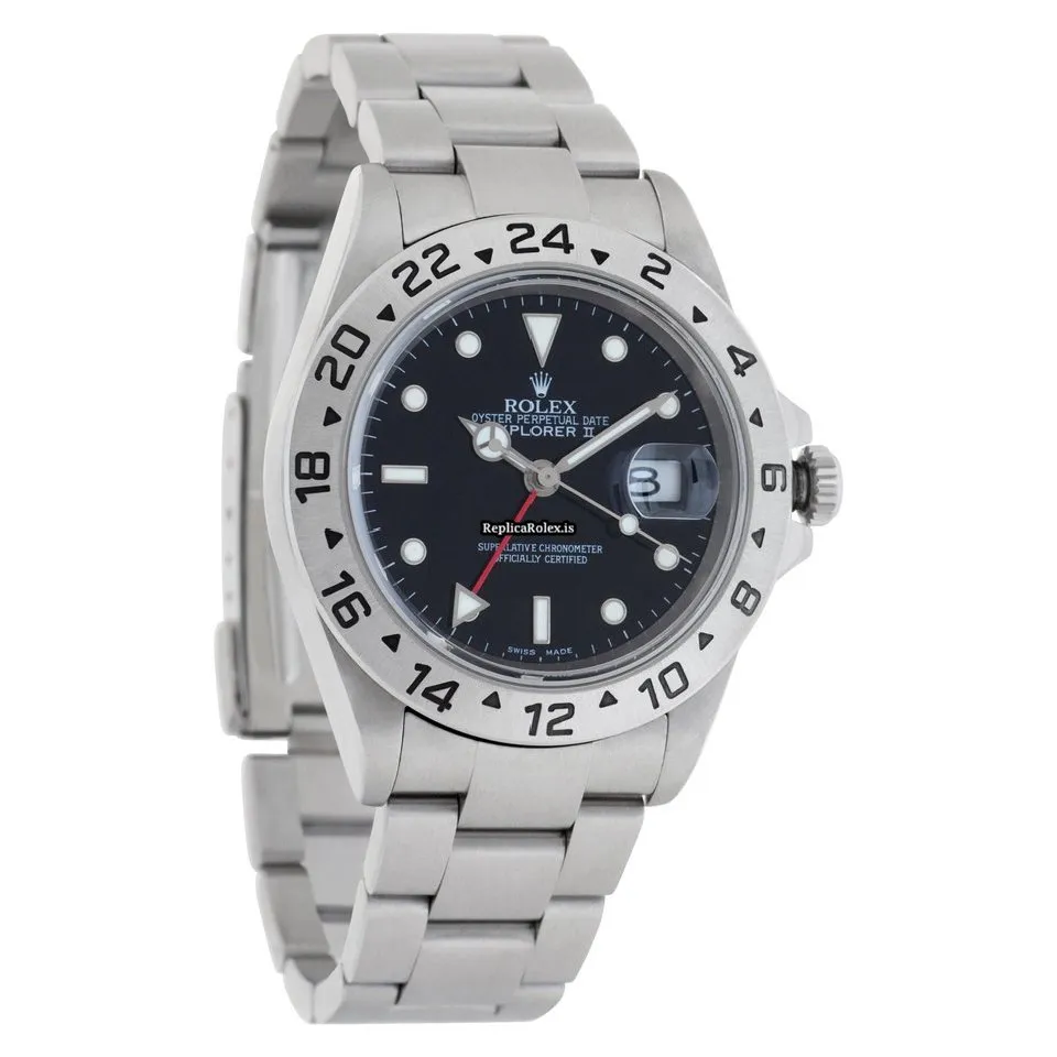 Popular Fakes Rolex Explorer II 16570t Automatic Movement 40mm Steel Case Mens/unisex Watch - Image 3