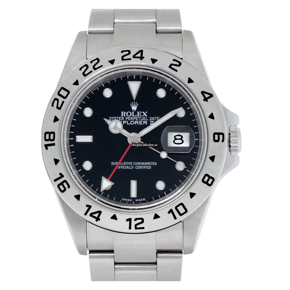Popular Fakes Rolex Explorer II 16570t Automatic Movement 40mm Steel Case Mens/unisex Watch - Image 7