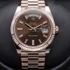 Excellent Knockoff Rolex Day-date 40 228235 40mm Rose Gold Case Watch