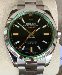 Pleasing Fake Rolex Milgauss 116400gv Caliber 3131 Automatic Movement 40mm Steel Case Mens/unisex Watch