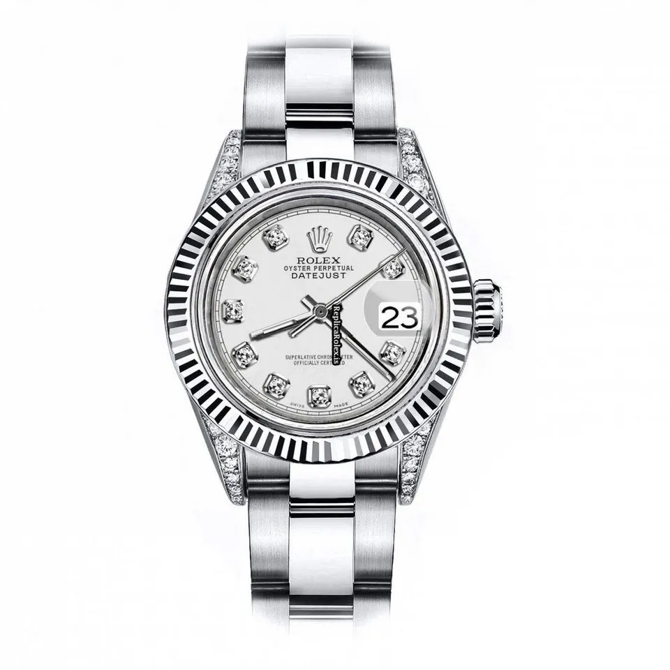 Offering Replica Rolex Oyster Perpetual Lady Date 69160 Automatic Movement 26mm Steel Case Womens Watch