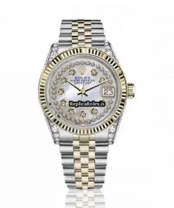 Amazing Replica Rolex Datejust 16013 Automatic Movement 36mm Gold/steel Case Mens/unisex Watch