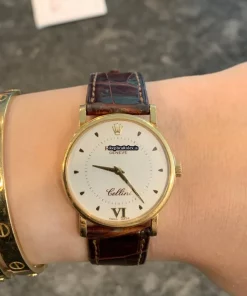 Cool Replica Rolex Cellini 5115 Caliber 1602 Manual Winding Movement 32x5.5mm Yellow Gold Case Mens/unisex Watch