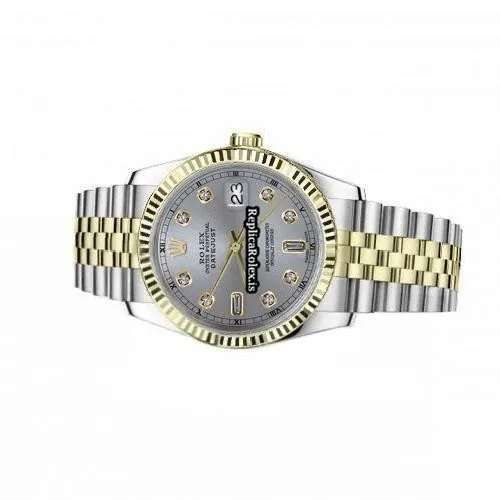 1:1 Replica Rolex Lady-datejust 68274 Automatic Movement 31mm Gold/steel Case Womens Watch - Image 3