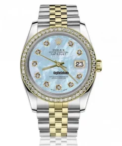 Marvellous Replica Rolex Datejust 16013 Automatic Movement 36mm Gold/steel Case Mens/unisex Watch