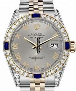 Fantastic Replica Rolex Datejust 16013 Automatic Movement 36mm Gold/steel Case Mens/unisex Watch