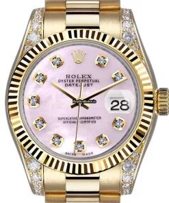 Well Made Replica Rolex Lady-datejust 6917 Automatic Movement Womens Watch