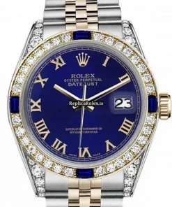 Cheap Replica Rolex Lady-datejust 68273 Automatic Movement 31mm Gold/steel Case Womens Watch