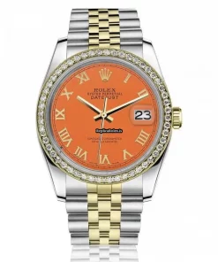 Lovely Fake Rolex Lady-datejust 68274 Automatic Movement 31mm Gold/steel Case Womens Watch