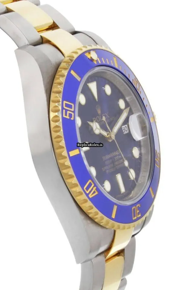 Reliable Replica Rolex Submariner Date 116613lb-sd Caliber 3135 Automatic Movement 40mm Steel Case Mens/unisex Watch - Image 3
