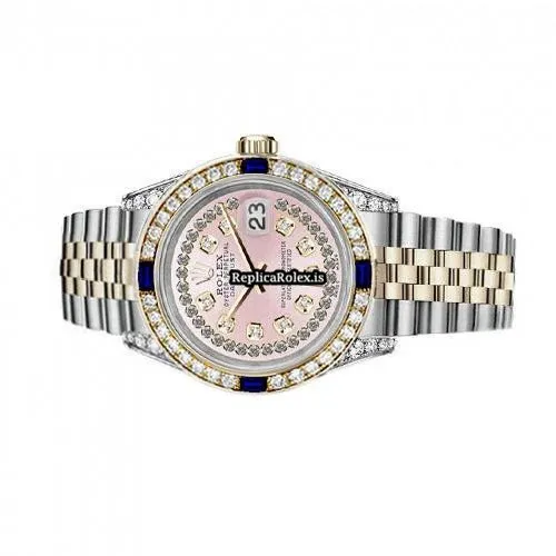 Design Fake Rolex Datejust 16013 Automatic Movement 36mm Gold/steel Case Mens/unisex Watch - Image 2