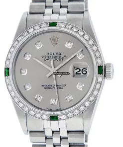 Fine Knockoff Rolex Datejust Caliber 3035 Automatic Movement 36mm Steel Case Mens/unisex Watch