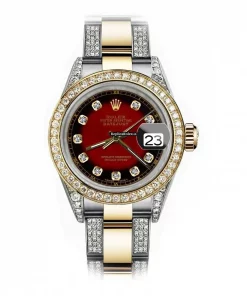 Offering Copy Rolex Datejust 16013 Automatic Movement 36mm Gold/steel Case Mens/unisex Watch