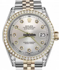 High Quality Fake Rolex Datejust 16013 Automatic Movement 36mm Gold/steel Case Mens/unisex Watch
