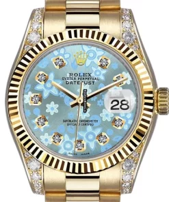 Appealing Fake Rolex Lady-datejust 6917 Automatic Movement Womens Watch