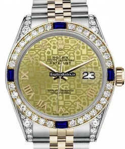 Epic Replica Rolex Lady-datejust 68273 Automatic Movement 31mm Gold/steel Case Womens Watch