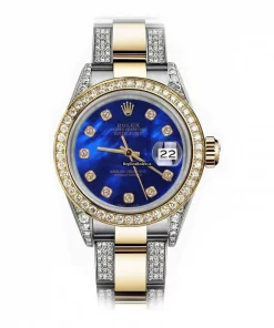 Excellent Replica Rolex Datejust 16013 Automatic Movement 36mm Gold/steel Case Womens Watch