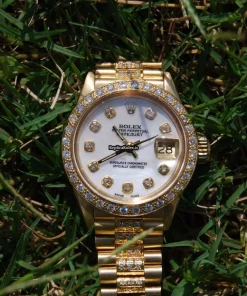 Incredible Copy Rolex Lady-datejust 6917 Caliber 2030 Automatic Movement 26mm Yellow Gold Case Womens Watch