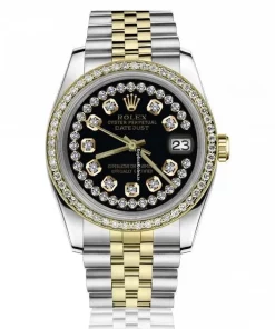 Fantastic Replica Rolex Datejust 16013 Automatic Movement 36mm Gold/steel Case Mens/unisex Watch