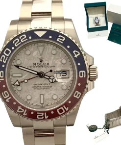 Wonderful Fake Rolex Gmt-master II Caliber 3285 Automatic Movement 40mm White Gold Case Mens/unisex Watch