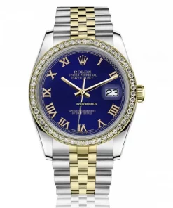 Appealing Replica Rolex Datejust 16013 Automatic Movement 36mm Gold/steel Case Mens/unisex Watch