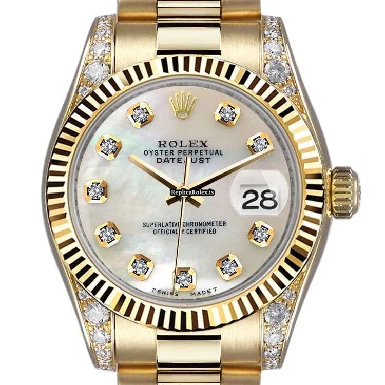 Top Fake Rolex Lady-datejust 6917 Automatic Movement Womens Watch