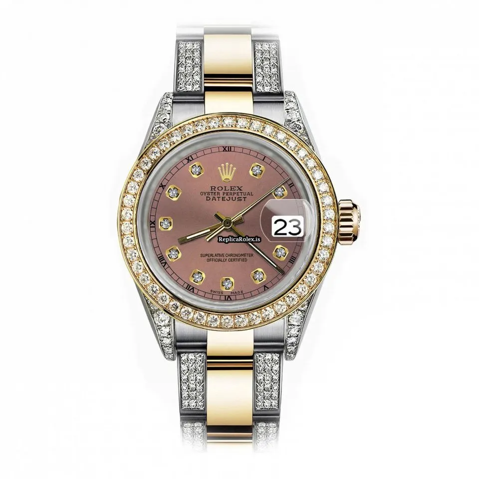 Beautiful Replica Rolex Datejust 16013 Automatic Movement 36mm Gold/steel Case Mens/unisex Watch