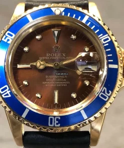 Wonderful Replica Rolex Submariner Date 1680 Automatic Movement 40mm Yellow Gold Case Mens/unisex Watch