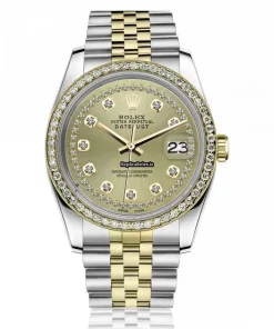 Aaa Replica Rolex Lady-datejust 69173 Automatic Movement 26mm Gold/steel Case Womens Watch