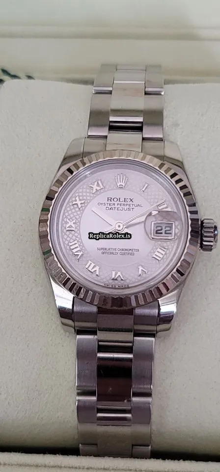 Terrific Fake Rolex Lady-datejust 179174- Automatic Movement Womens Watch
