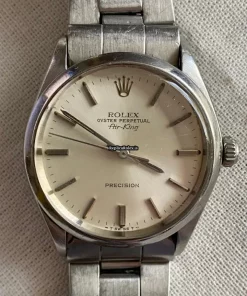 Great Replicas Rolex Air King Precision 5500 Caliber 1520 Automatic Movement 34mm Steel Case Mens/unisex Watch