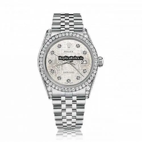 Wonderful Fake Rolex Datejust 16030 Automatic Movement 36mm Steel Case Mens/unisex Watch