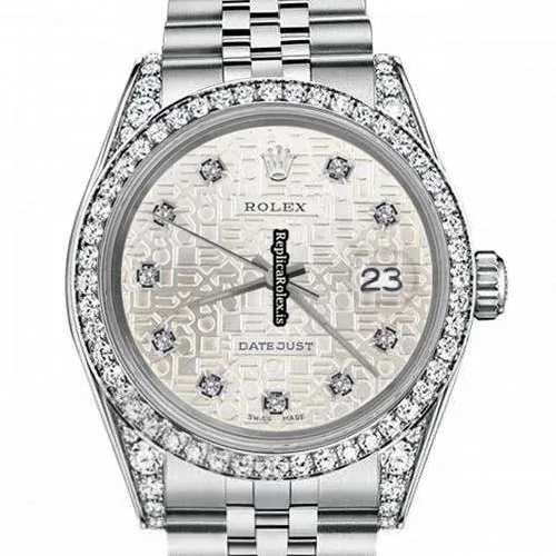 Wonderful Fake Rolex Datejust 16030 Automatic Movement 36mm Steel Case Mens/unisex Watch - Image 2