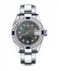 Durable Replica Rolex Oyster Perpetual Lady Date 69160 Automatic Movement 26mm Steel Case Womens Watch