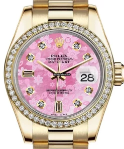 Mind-boggling Fake Rolex Lady-datejust 6917 Automatic Movement Womens Watch