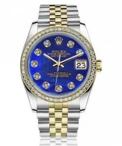Good Fake Rolex Datejust 16013 Automatic Movement 36mm Gold/steel Case Mens/unisex Watch