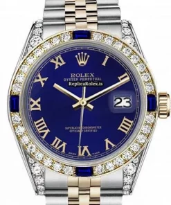 Trustworthy Clone Rolex Datejust 16013 Automatic Movement 36mm Gold/steel Case Mens/unisex Watch